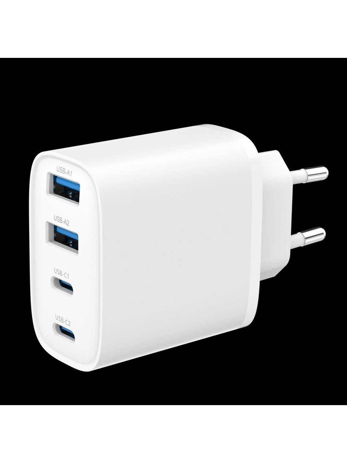SiGN GaN 40W Fast Charger 2x USB-C/2x USB-A - White