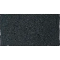 vidaXL Bereichsteppiche Rechtwinklig Dunkelgrau 80 x 150 cm Jute