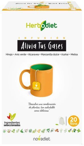 Novadiet Relieves Your Gas Infusion 20 Bags