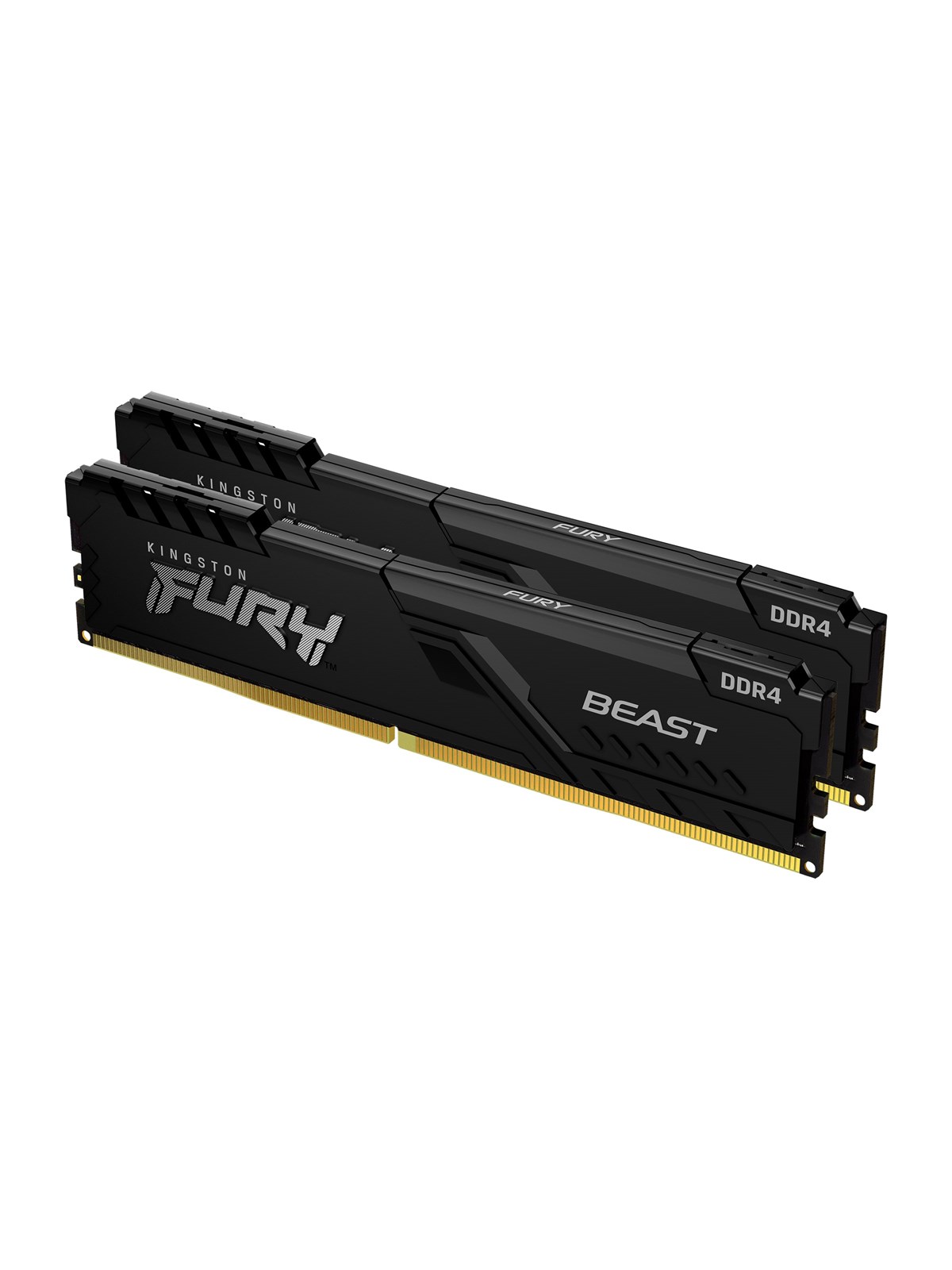 Kingston FURY Beast DDR4-3200 - 32GB - CL16 - Dual Channel (2 pcs) - Intel XMP - Schwarz