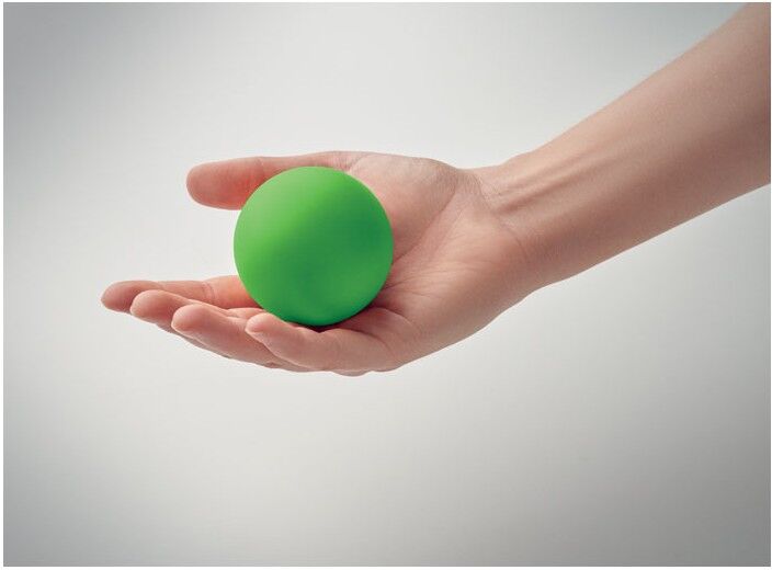FUNBALL Balle rebondissante caoutchouc vert