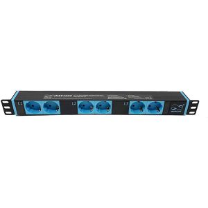 Infitronic CEE-Stromverteiler INSV1008 PDU, mobil, für außen, 6x Schutzkontakt 230V