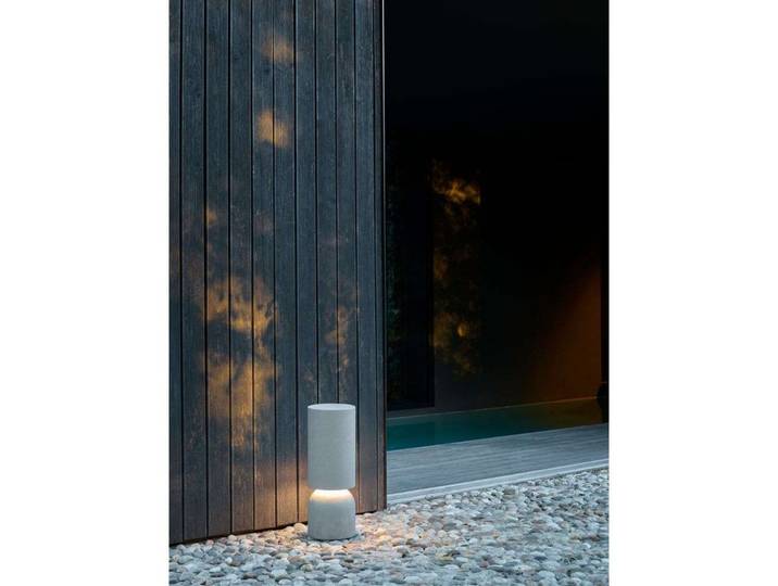 Nui B Gartenleuchte Concrete - Luceplan - Terrasse - Beton
