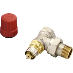 Danfoss RA-N 15 Ventilgehäuse R 1/2, Eck, kurze Bauform, Herz