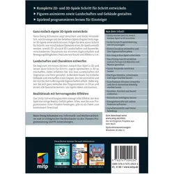Spiele programmieren mit Unity, Fachbücher von Hans-Georg Schumann
