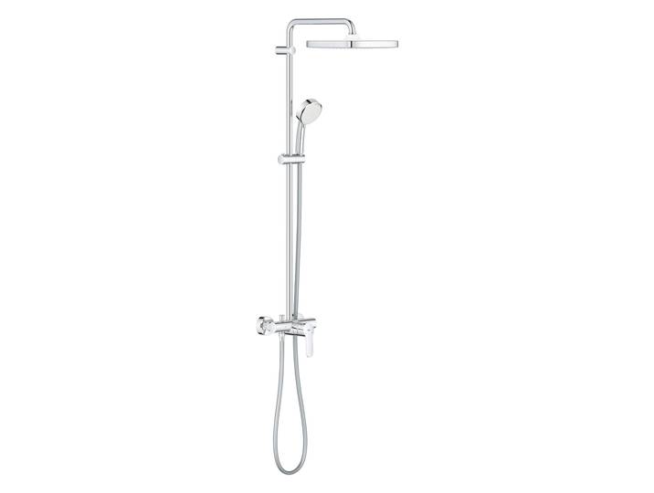 Tempesta Cosmopolitan System 250 Cube Colonne de douche avec mitigeur monocommande, Chrome (26692000)