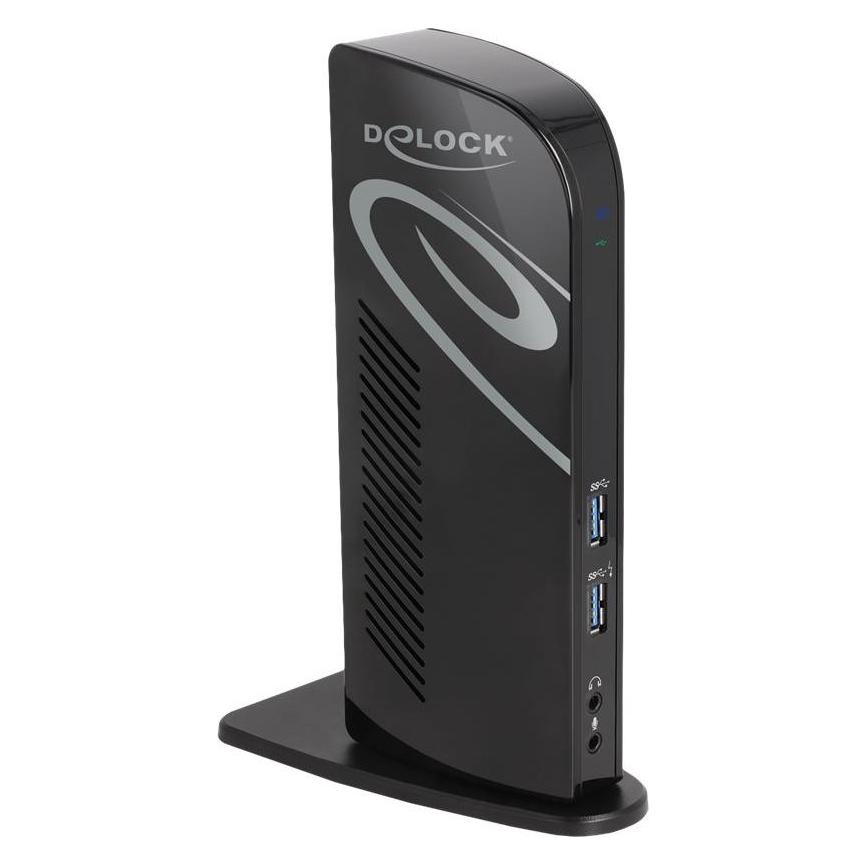 Delock Dual DisplayPort (USB-A, USB-C) (87728)