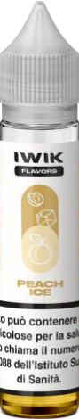 Kiwi Vapor Peach Ice Iwik Flavors Aroma Mini Shot 10ml Pesca Ghiaccio