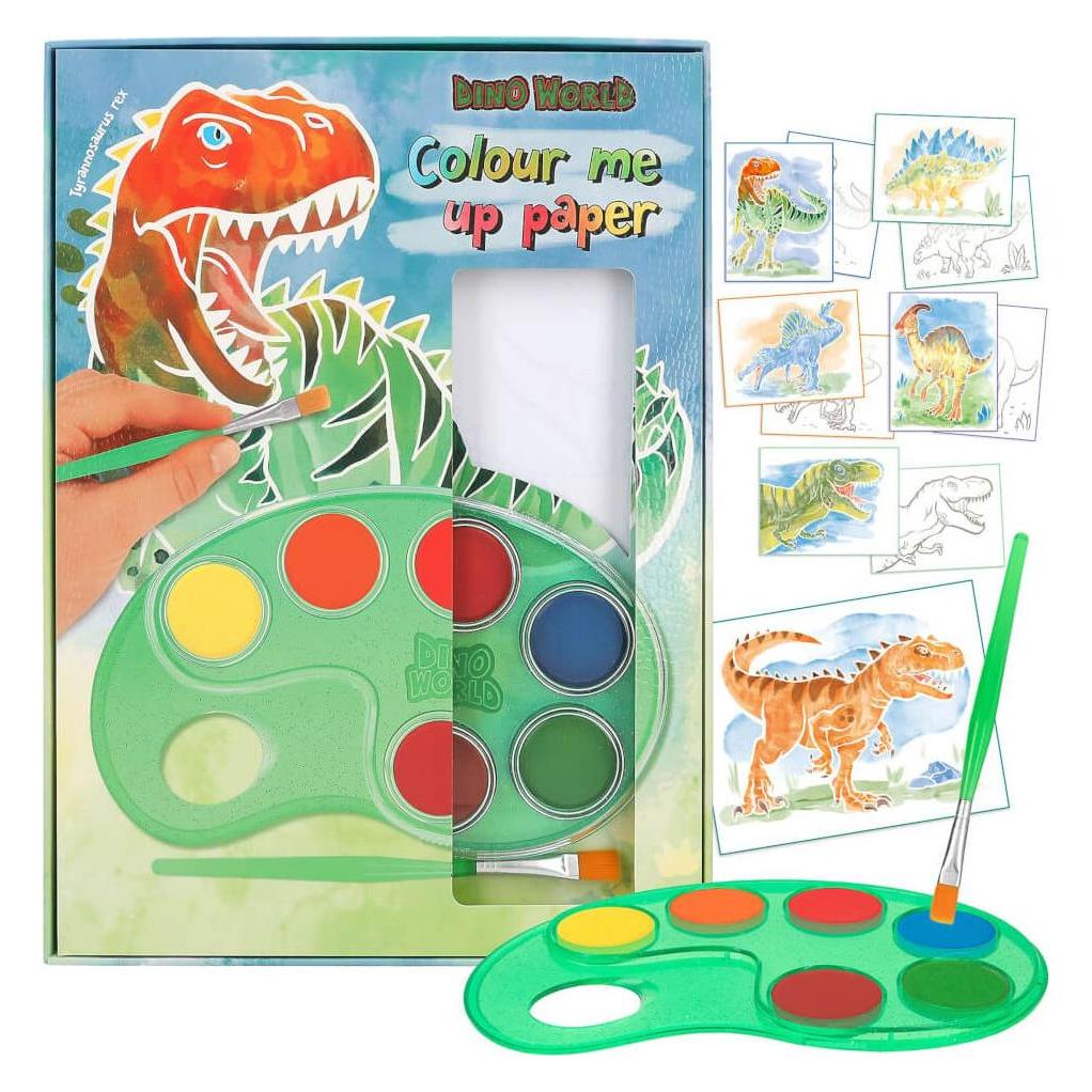 Depesche Dino World - Colour Me Up Paper ( 0412517 ) (412517)