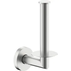 Bravat Varuna WC-Papierreserverollenhalter 779280 edelstahl-finsh, zum Kleben/Schrauben