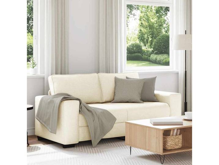 vidaXL Sofa, 2-Sitzer-Sofa 140 cm Leinen