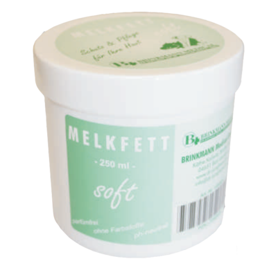 Brinkmann Medical ein Unternehmen der Dr. Junghans Medical GmbH MELKFETT SOFT 250 g 01040504
