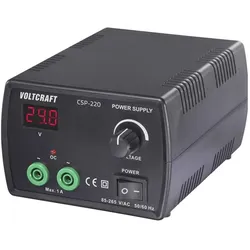 Voltcraft CSP-220 Labornetzgerät, einstellbar 0 - 24 V 1 A (max.) 24 W Anzahl, Labornetzgerät