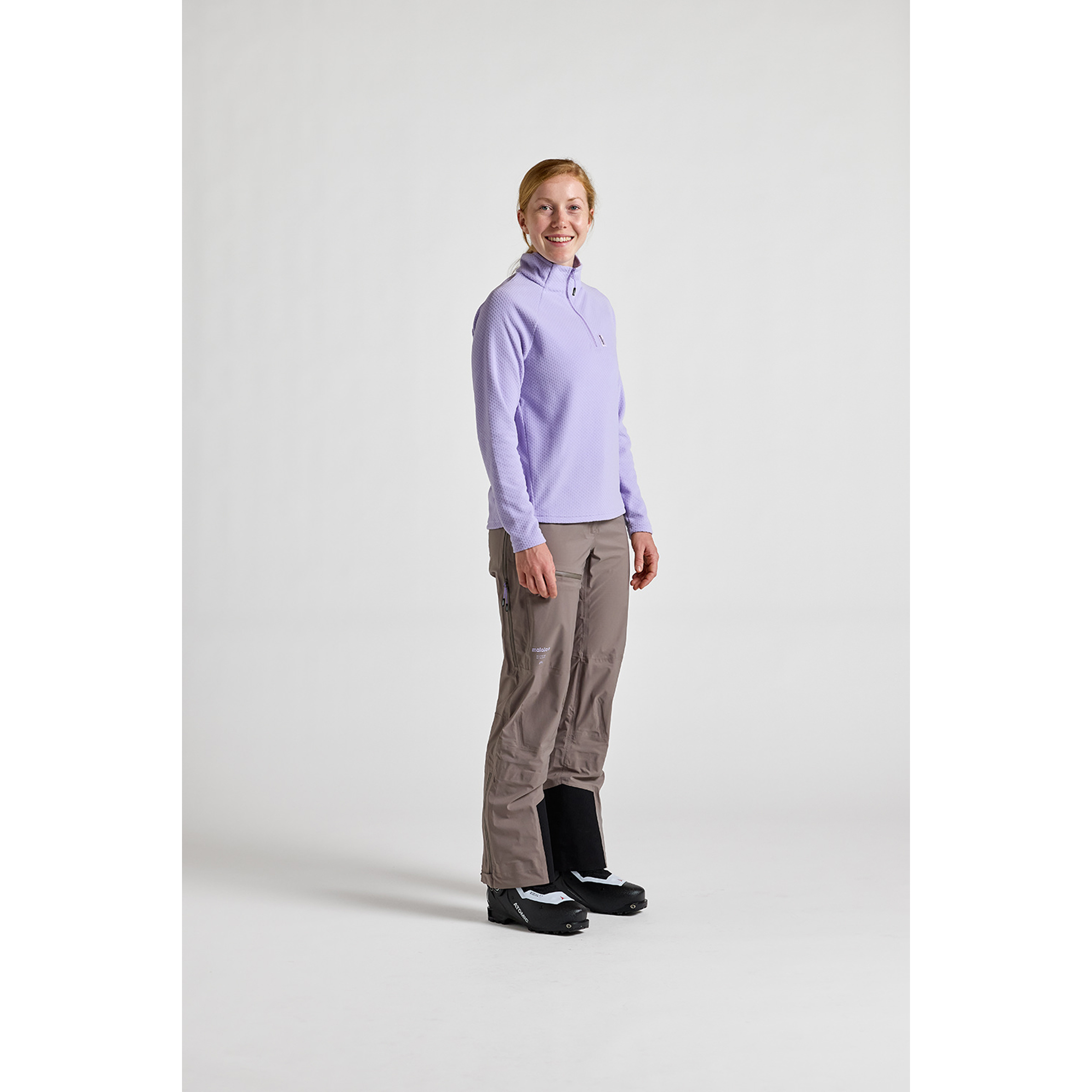Maloja VangaM. Damen Longsleeves lila Größe XS Trekking Isolierend