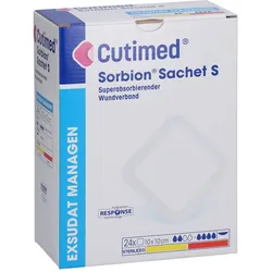 Cutimed Sorbion Sachet S Wundauflage 10x10 cm