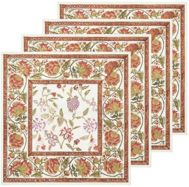 "Caravan Louise Napkins - Multicolor - 20"" x 20"" - Set of 4"