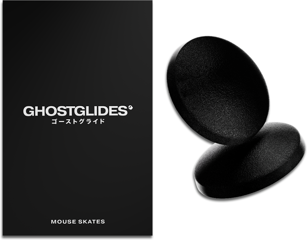 Ghostglides Edgerunner Vortex Mouse Skates - Universal Ptfe Dots 40pcs