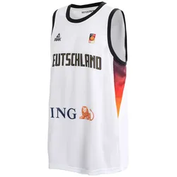 PEAK DBB Deutschland Basketballtrikot 2025 25061 - weiss 3XL