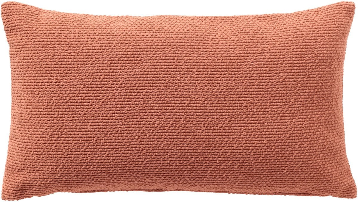 Dutch Decor JULIO kussenhoes outdoor waterafstotend en uv-bestendig Carnelian oranje 30x50 cm