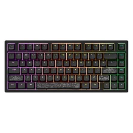 Dark Project Computer keyboard ALU81A Terra Nostra Black, G3MS Moonstone Switch, US (US, Kabelgebunden) (7476133)