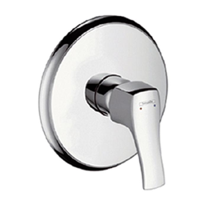 hansgrohe Fertigmontage-Set Metris Classic chrom, Unterputz-Brause-Einhebelmischer