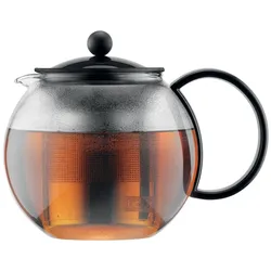 BODUM Teekanne mit Kolben ASSAM 1 L Schwarz 1805-01