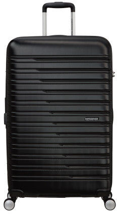 American Tourister Flashline 78cm 4-Wheel Expandable Suitcase - Shadow Black