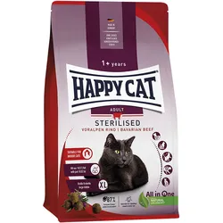 Happy Cat Sterilised Adult Voralpen Rind 1x1.3 kg