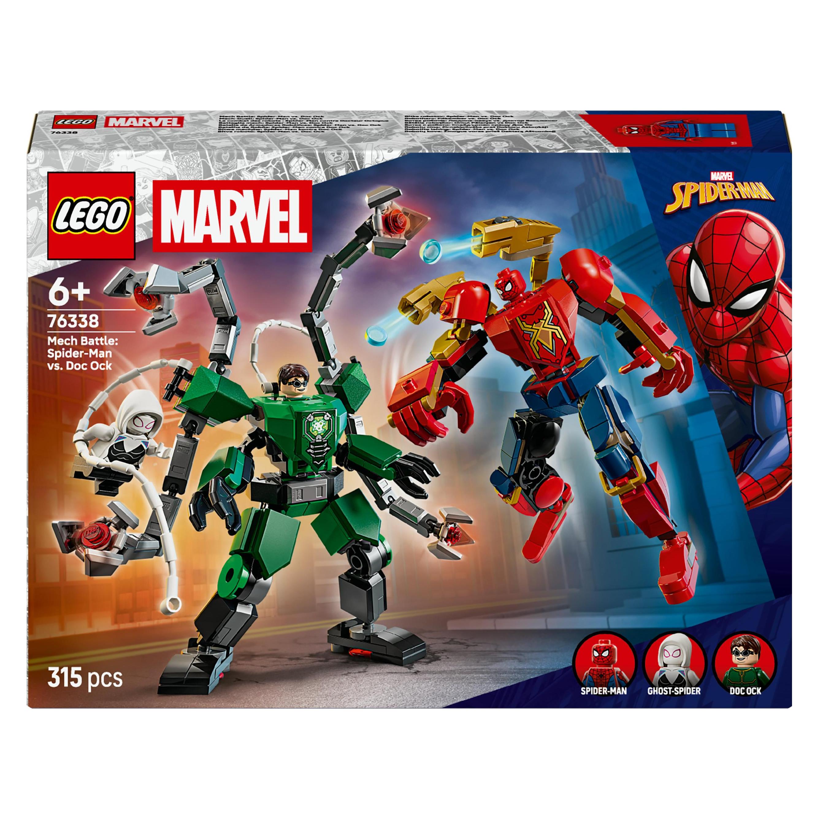 LEGO Robots Battle: Spider-Man vs Doctor Octopus (76338, LEGO Marvel) (76338)