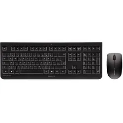 CHERRY DW 3000 Tastatur Maus enthalten Universal RF Wireless AZERTY Französisch Schwarz