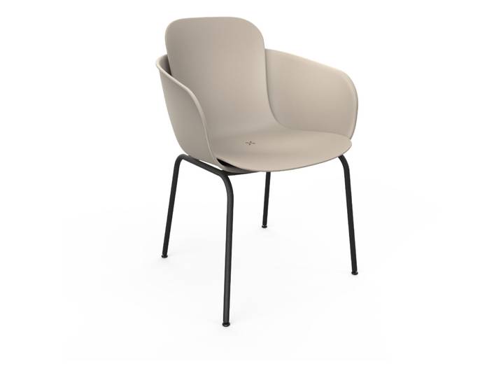 SACKit Gartensessel Patio no.One taupe Polypropylen Recycelter Kunststoff mit zugesetztem UV-Stabilisator T 58 cm