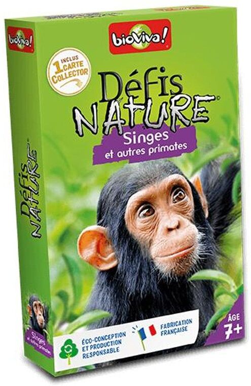 Bioviva Editions Défis Nature - Singes et autres primates Nouvelle version