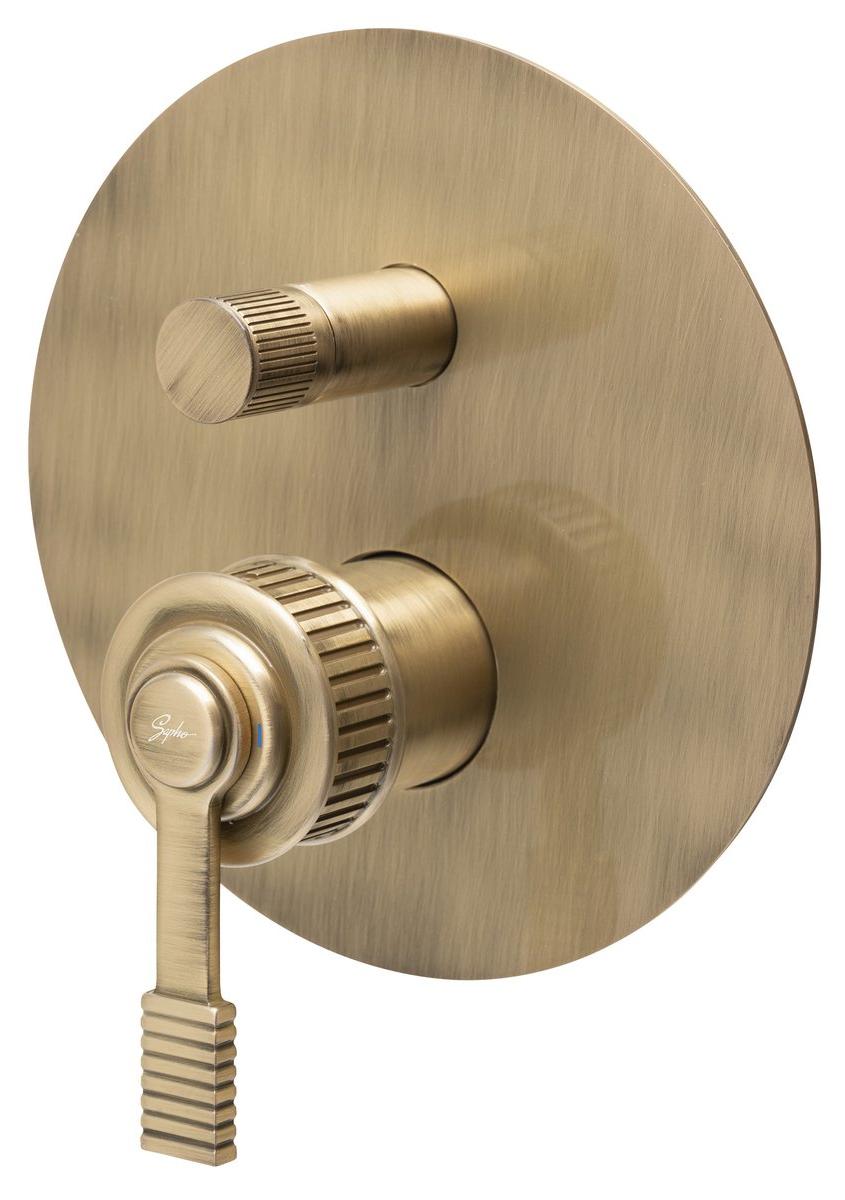 VERSI Unterputz-Duscharmatur , 2 Wege, bronze