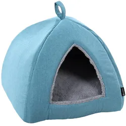 Flamingo Isidoor Katzenbett blau 40x38cm (Katze), Hundebett + Katzenbett
