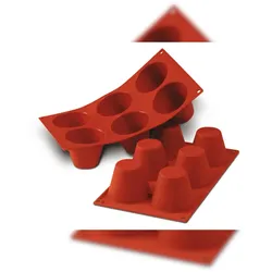 Schneider - Silikonbackform Muffin groß, Ø 75 mm, Höhe: 60 mm
