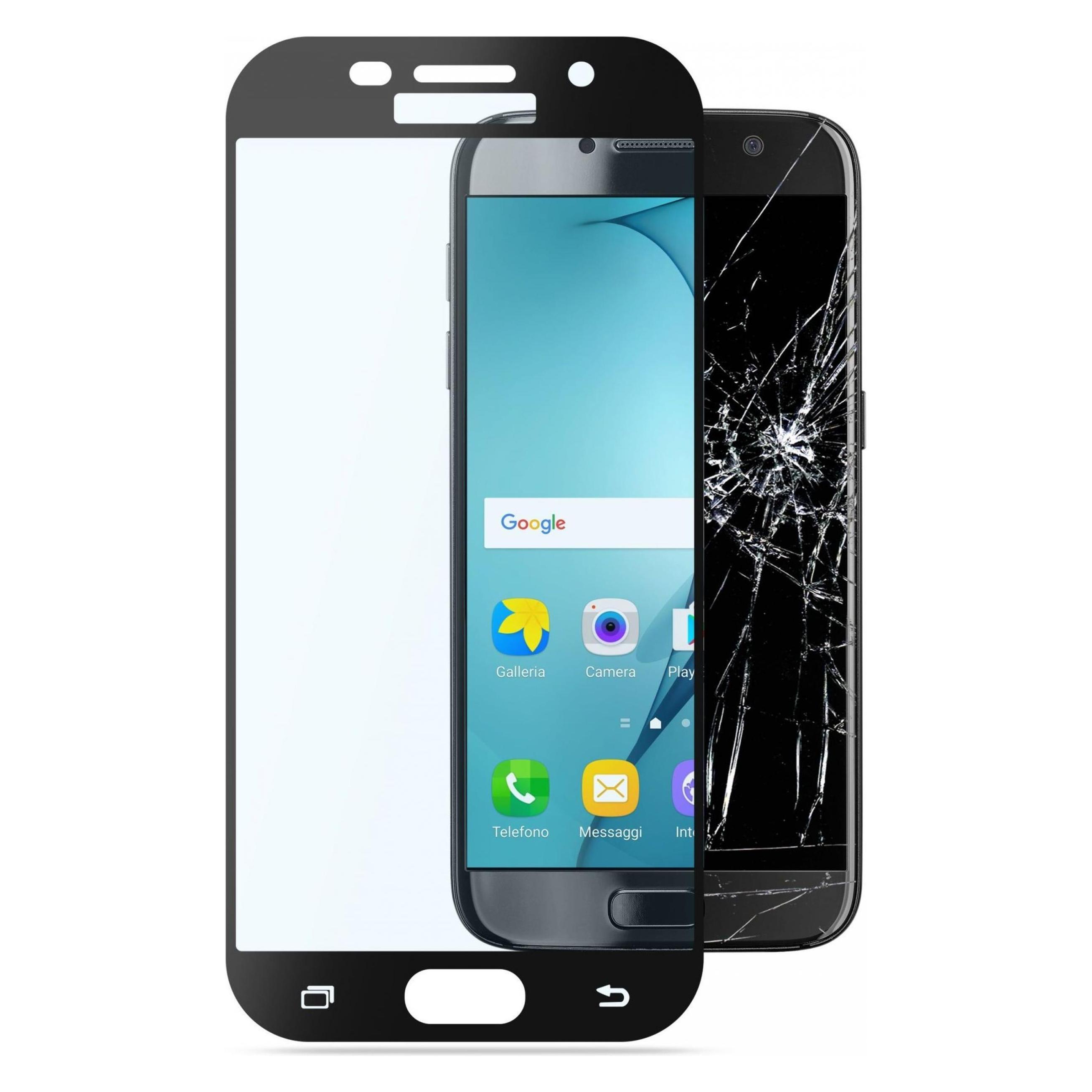Cellularline Second Glass Capsule (1 Stk., Samsung Galaxy A5 (2017)) (TEMPGCABGALA517K)