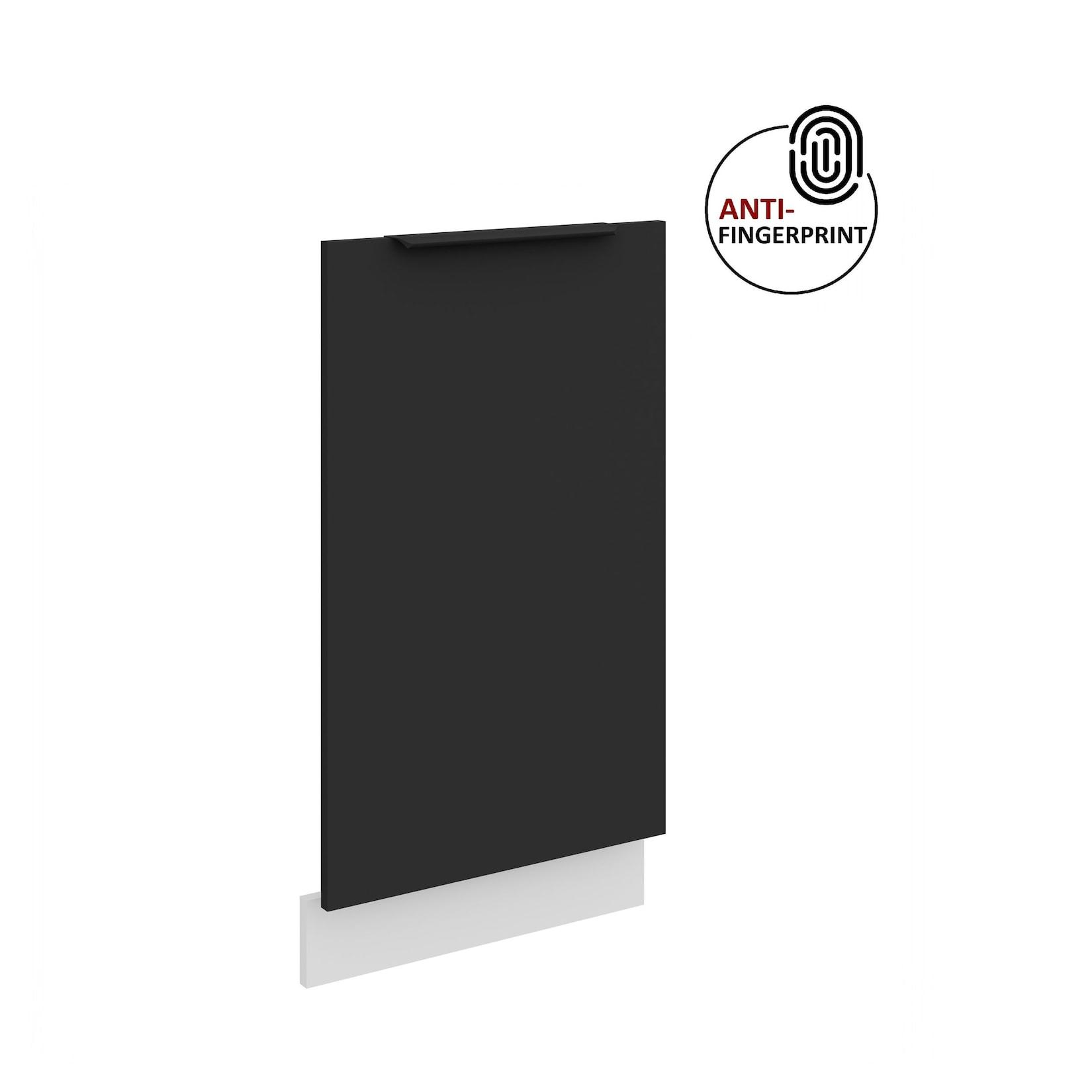 Frontblende für vollintegrierten Geschirrspüler 45 cm ARIA Schwarz + Weiss matt