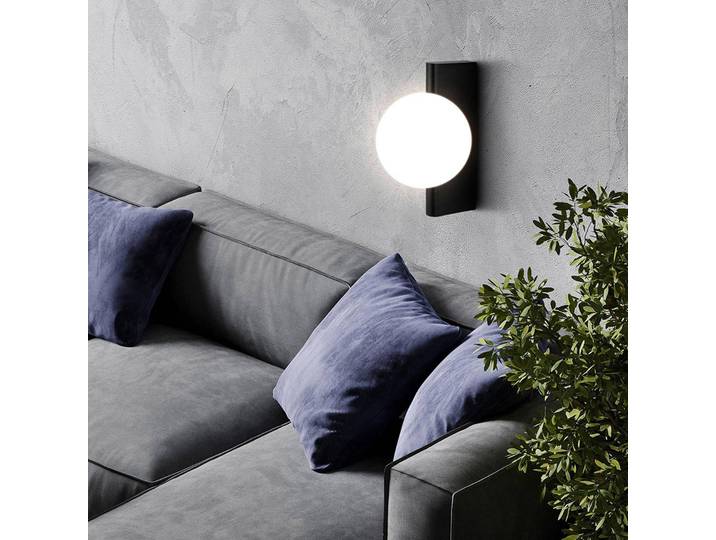 Maytoni Wandleuchte Avant-garde, dimmbar, schwarz, für Flurbereich, Metall, Modern, Wandlampe