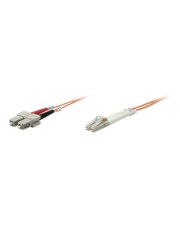 IC Intracom Patch-Kabel SC multi-mode M bis LC Multi-Mode M 1 m Glasfaser 50/125 Mikrometer (470353)