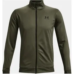 Under Armour, Herren, Sportshirt, Sportstyle Tricot Jacket - marine od green (L), Grün