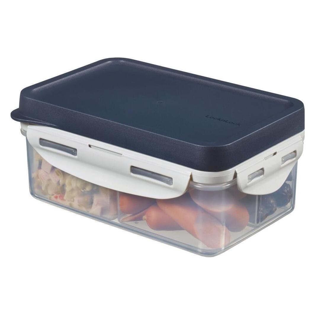 Lock & Lock Lunchbox ToGo 1 l mit Besteck und Einsatz (HPL817L)