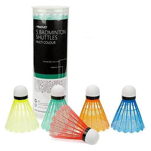 Avento 46SA Badminton-Federbälle - 5 Stück - mehrfarbig (49079050)