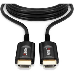 Lindy HDMI – HDMI (15 m), Videokabel, Schwarz