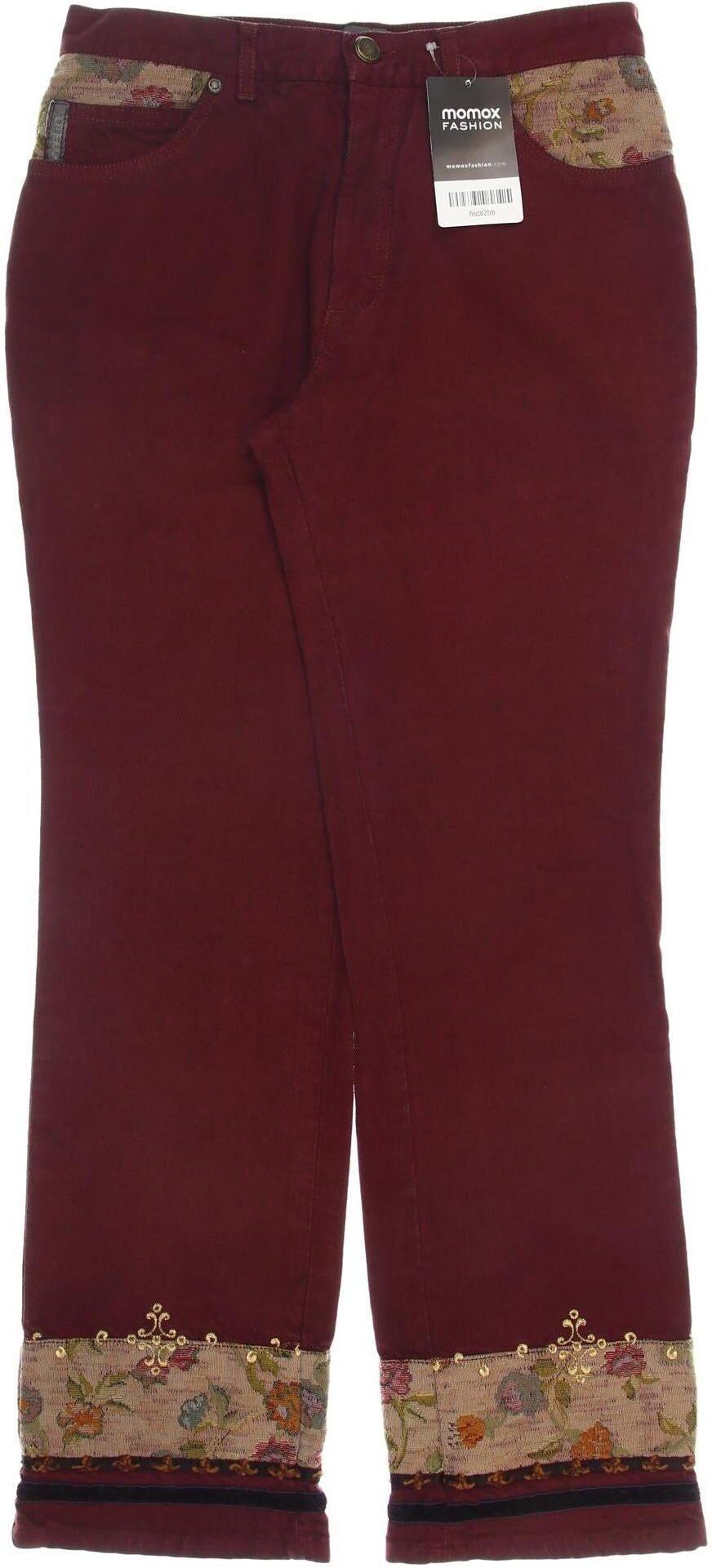simonetta Damen Jeans, Rot, Gr. W24, kein / Etikett - Second Hand