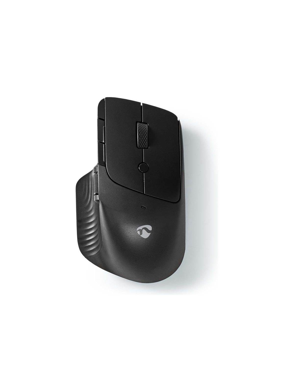 Nedis - mouse - black - Maus (Schwarz)