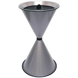 SZ Metall Standaschenbecher silbermetallic