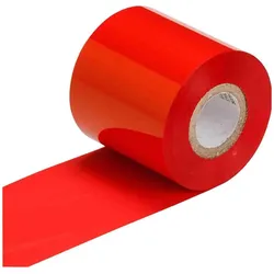 Brady, Etikettenrolle, R-4400R, Harz-Farbband, Rot, 60.00 mm x 300.00 m, f. THT Bradyprinter (60 mm)