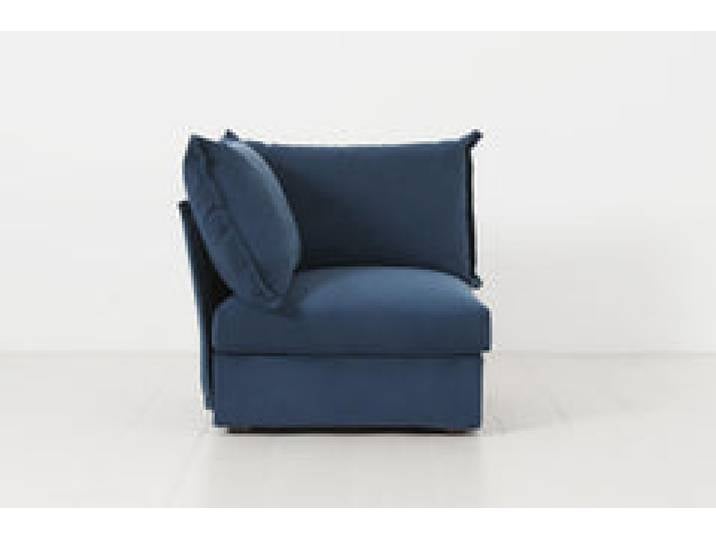 Eckmodul für modulares Sofa Model 06, Blaugrün