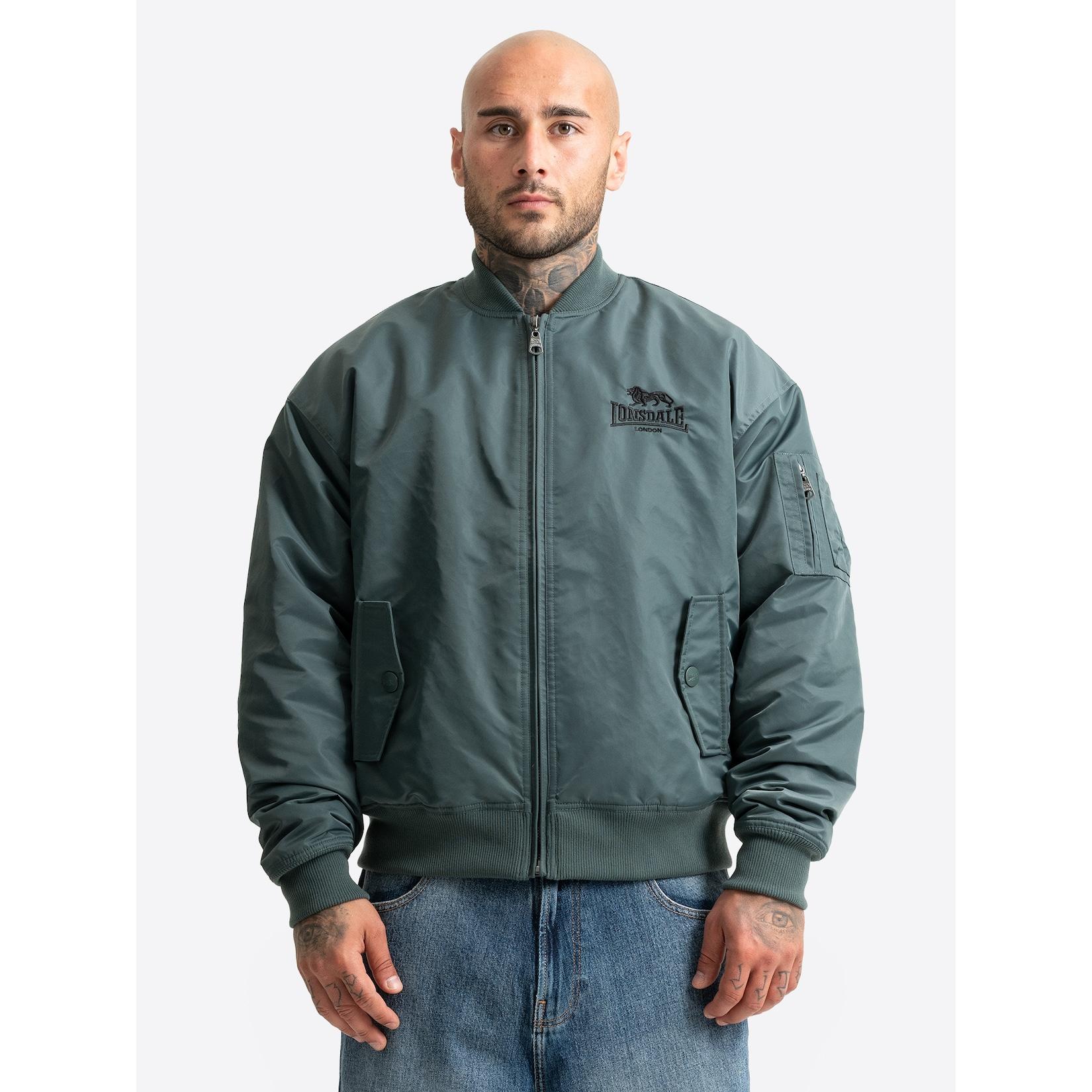 Lonsdale Herren Bomberjacke Boxy Fit TORKSEY