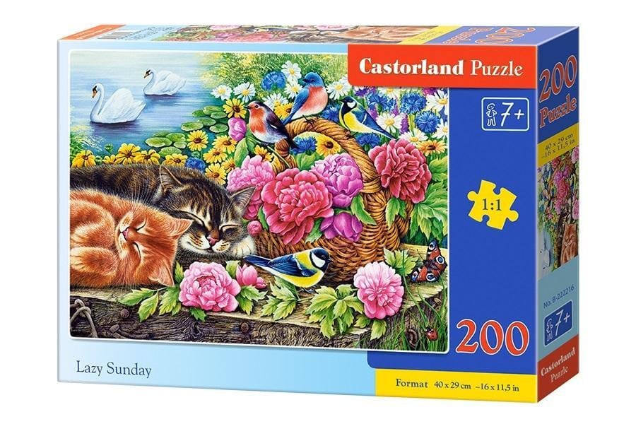 Castorland Puzzel Lazy Sunday 200 stukken